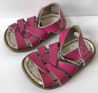 Salt Water Sandals Baby Toddler Size 4 Pink - Image 1 of 4