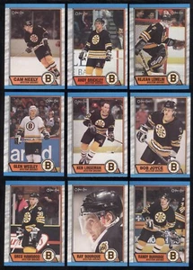 1989-90 OPC 89-90 O PEE CHEE NR-MINT MINT+ TEAM SET NHL HOCKEY CARDS SEE LIST - Picture 1 of 87