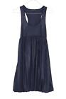 French Connection Damen Kleid Gr 34 Uk8 Blau Shiftkleid Shirtkleid Dress