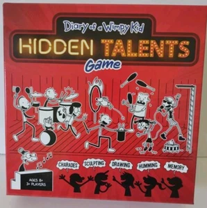NIB Diary Of A Wimpy Kid Hidden Talents Game For Families Kids Open Box But New - Picture 1 of 6
