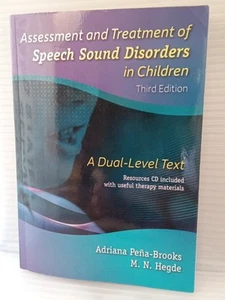 Assessment and Treatment of Speech Sound Disorders in Children CDs FREE SHIPPING - Picture 1 of 3