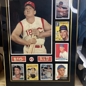 1954 Topps - Ted Kluszewski 3of24 Wood Plaque - Picture 1 of 7