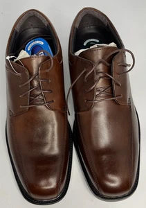 Nunn Bush Shoes Mens 12 M Marcell Dress Oxford 38826 Brown Leather NEW - Picture 1 of 6