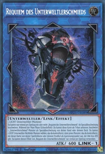 YuGiOh Requiem des Unterweltlerschmieds MP25-DE089 Secret Rare Deutsch Neu 1st - Bild 1 von 2