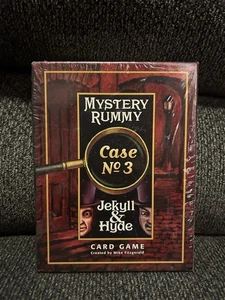 Mystery Rummy Case no.3 Jekyll and Hyde Card Game Mike Fitzgerald Sealed Decks - Picture 1 of 2