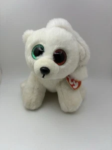 Ty Beanie Babies - Oslo Christmas Polar Bear (6 Inch) NMWT - Picture 1 of 3