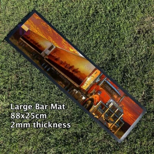 Mack truck road train Bar Mat Runner - Picture 1 of 9