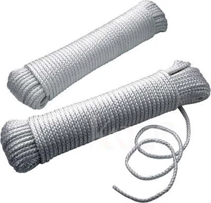 Nylon Twisted Braided Rope 2 Pk 3/16"x 100 Ft Outdoor Activities & Boat Docks - Picture 1 of 2