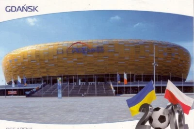 Postkarte : EURO 2012  -  GDANSK / POLEN - Stadion - Bild 1 von 2