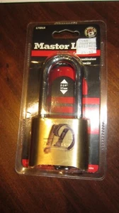 Master Lock 175DLH Brass Re Settable Combination Padlock Hardened with 2 1/4 " - Picture 1 of 4