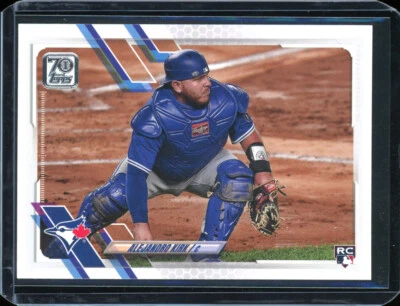 2021 Topps ALEJANDRO KIRK  rookie RC blue jays - Image 1 of 2
