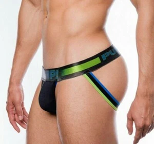 PUMP! Jock PLAY Lycra Jockstraps Green 15052 P17 - Picture 1 of 4