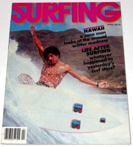 Vintage 1982 Surfing Magazine Pullout Poster Vol18#4 Special North Shore Ed.  - Picture 1 of 4