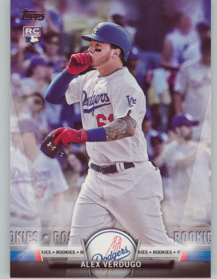 ALEX VERDUGO 2018 Topps Series 1 TOPPS SALUTE Insert #TS-80 DODGERS RC - Image 1 of 1