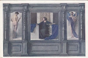 Josef Köpf artist postcard ancient erotic art and nature art 2209086 - Picture 1 of 2