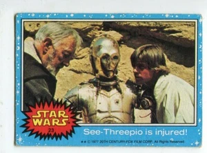 1977 Topps Star Wars #23 C3PO / See-Threepio is injured! - Picture 1 of 1