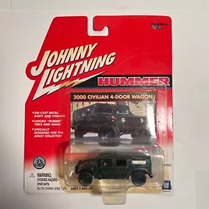 Johnny Lightning Hummer 2000 Civilian 4-Door Wagon Green 1:64 (Z21) - Picture 1 of 4