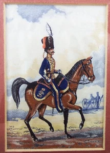 Cash's Silk Woven Picture Officer of the Royal Horse Artillery c1850 #2 - Picture 1 of 3