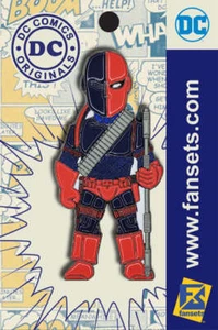Prendedor MicroJusticia DC Comics clásico DEATHSTROKE the Terminator con licencia FanSets - Imagen 1 de 1