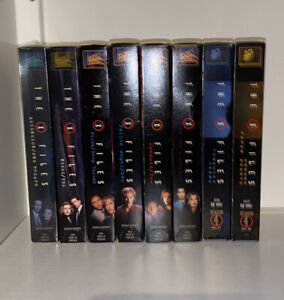 8 The X-Files VHS Tape Lot Episodes Ascension One Breath Pilot Deep Throat
