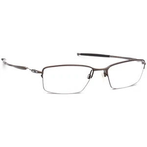 Oakley Eyeglasses OX5113-0654 Lizard Satin Olive Half Rim Metal Frame 54[]18 135 - Picture 1 of 6