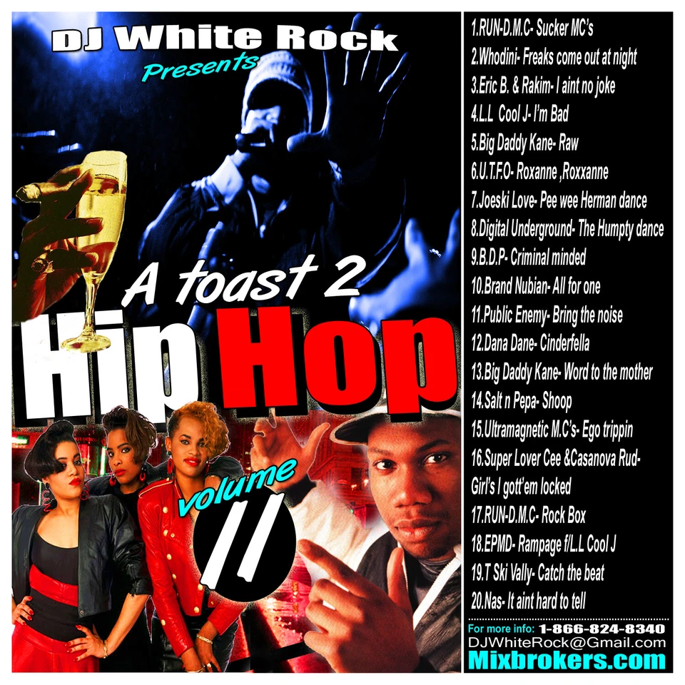 DJ White Rock A Toast to Hip Hop vol.11 - Image 1 of 1