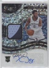 2020-21 Panini Select Jersey Disco Prizm Xavier Tillman #RJA-XAV Rookie Auto RC