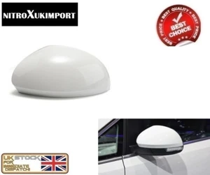 FOR VW TIGUAN 08-16 SHARAN SKODA YETI 14-17 WHITE DOOR MIRROR COVER CAP LEFT LH - Picture 1 of 1