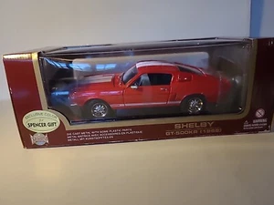 1968 Shelby GT-500KR Road Legends 1:18 RARE Red with White Sport Stripes - Picture 1 of 9