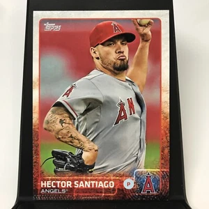 2015 Topps Series 2 Hector Santiago #664 Los Angeles Angels - Picture 1 of 2