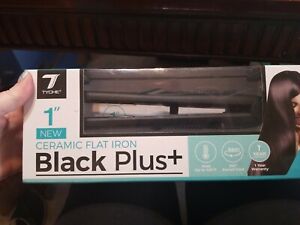 Tyche Black plus Ceramic Flat Iron-1 inch new