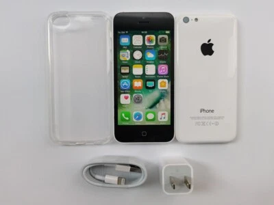 100% Good working  Apple iPhone 5c 8/16/32GB White Unlocked Smartphone - Image 1 of 4