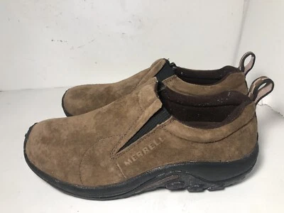 Zapatos sin cordones Merrell Jungle Mocasín Tierra Oscura 60787 Marrón Nubuck para hombre 7,5 Foto 1 de 4