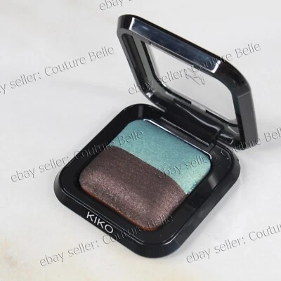 Italy K MILANO DC Bright Duo Baked Eyeshadow 21 SHIMMER TEAL-METAL COPPER BROWN - Image 1 of 4