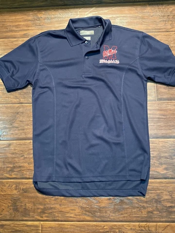 Ole Miss Rebels tri state rebel club polo size adult medium Cover