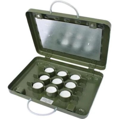 Fuß & Kanzelheizung, Teelichtofen, Ofen, Heizung, für Teelichter, ca 38 x 28 cm - Bild 1 von 2