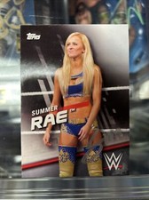 Summer Rae Topps  Autographed Card