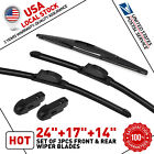 24"&17"&14" All Windshield Wiper Blades For 2009-2023 Subaru Forester
