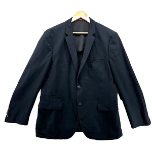 Hugo Boss Two Button Blazer/ Mens Size 44R/ Black - Picture 1 of 11