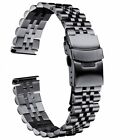 Jubilee Stainless Steel Watch Strap Band Bracelet 18 19 20 21 22 23 24 26 28mm