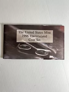 1996 US Mint Uncirculated Set - Brand New - West Point Dime - P & D Mints - Nice - Picture 1 of 12