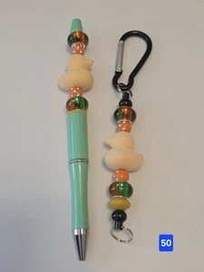 BLING-O BUDDY Lucky Ducky Pen and Keychain Set - Picture 1 of 5