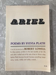 ARIEL poems by Sylvia Plath - 1965 Harper & Row Paperback FREE SHIPPING - Picture 1 of 9