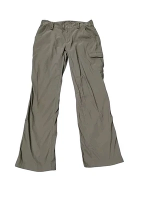 Duluth Trading Green Pants Women's Size 6x31 Hiking Outdoors Stretch Pockets - Image 1 of 4