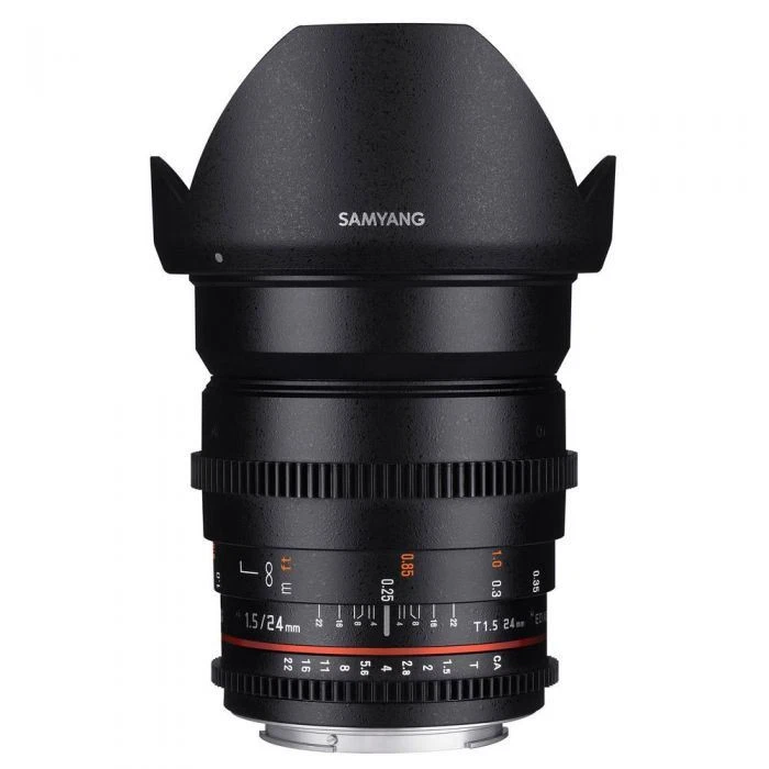 Samyang 24mm T1.5 ED AS IF UMC VDSLR II Cine Lens - Sony FE Mount - Image 1 of 1