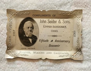 John Seider & Sons Tip Tray Buggies, Wagons, Carriages Upper Sandusky, Ohio - Picture 1 of 2