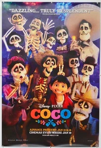 COCO (2017) Original Cinema One Sheet Film Poster - Disney, Pixar - Picture 1 of 6