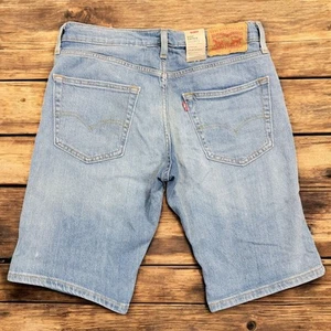 Levi's Talla 31 - 502 - Pantalones Cortos de Denim Elastizados Regulares para Hombre Nuevos con Etiquetas - Elevación de 10" - Imagen 1 de 14