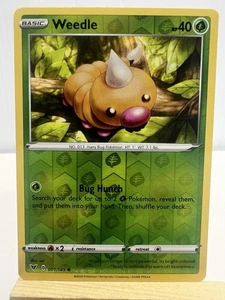 Pokemon Vivid Voltage Weedle 001/185  Reverse Holo 001/185 - Picture 1 of 2