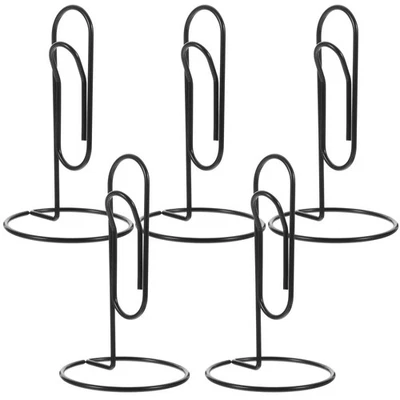  4 PCS Büroklammerhalter Notizzettelhalter Cliphalter Memo -Halter - Bild 1 von 4